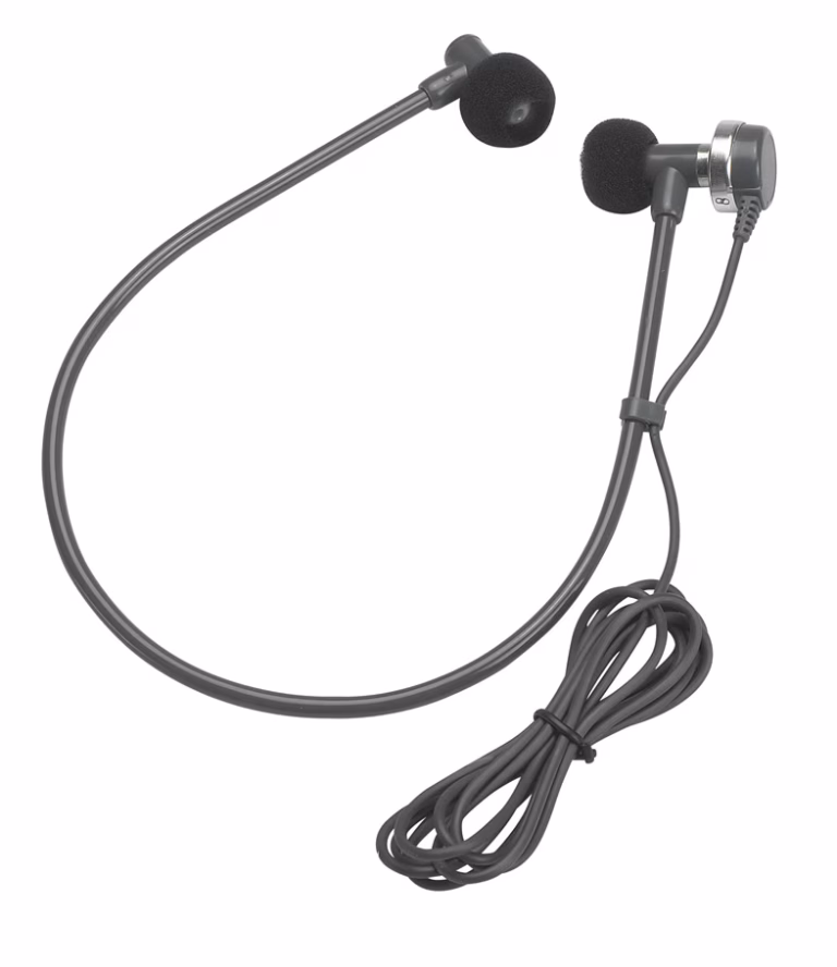 DH-50N Unterkinn-Kopfhörer mit Philips-DIN-Stecker – Produktansicht