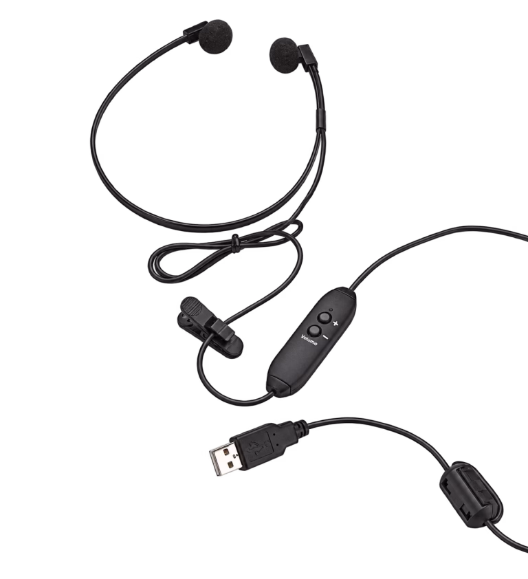 Spectra SP-USB Stereo-Leichtkopfhörer – Produktansicht